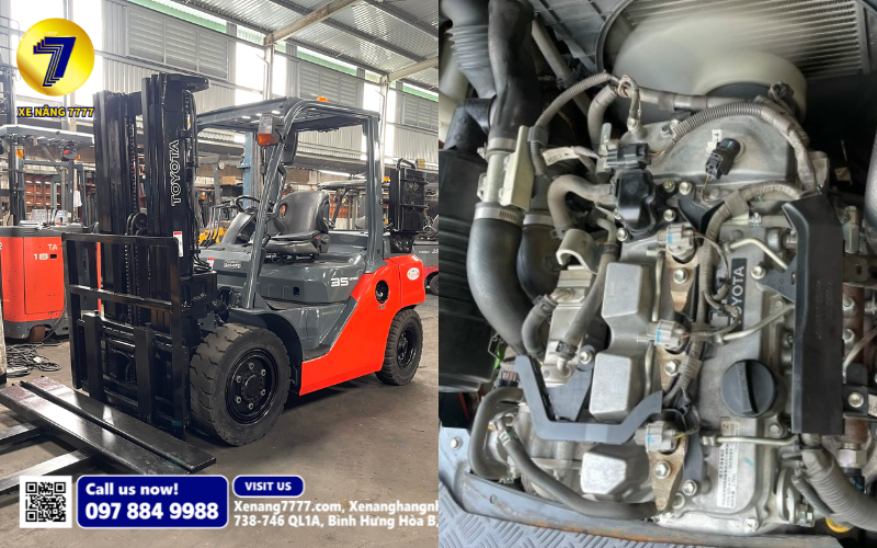 Xe nâng Nhật TOYOTA