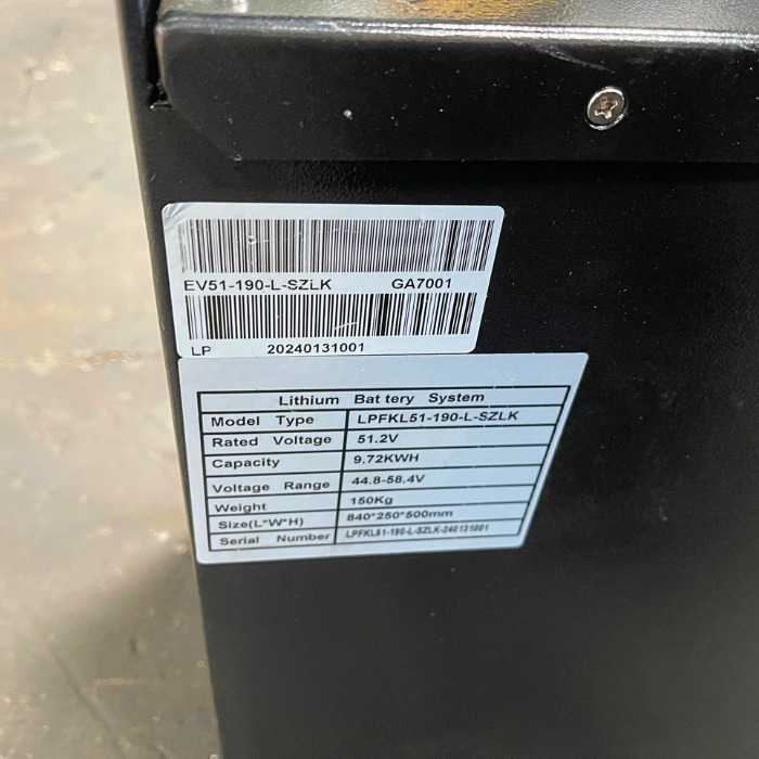 BÌNH ĐIỆN XE NÂNG LITHIUM 340AH-48V - Ảnh 5
