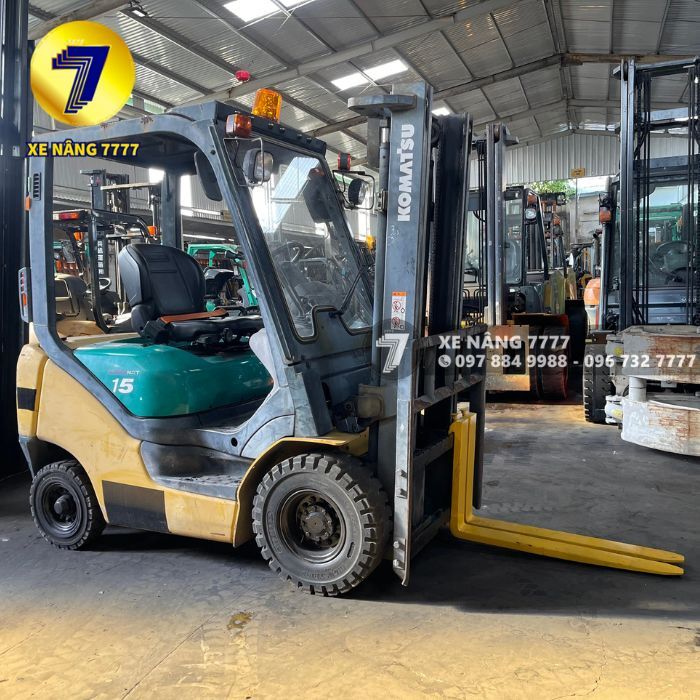 Xe nâng dầu 1.5 tấn KOMATSU FD15LT-18 - Ảnh 7