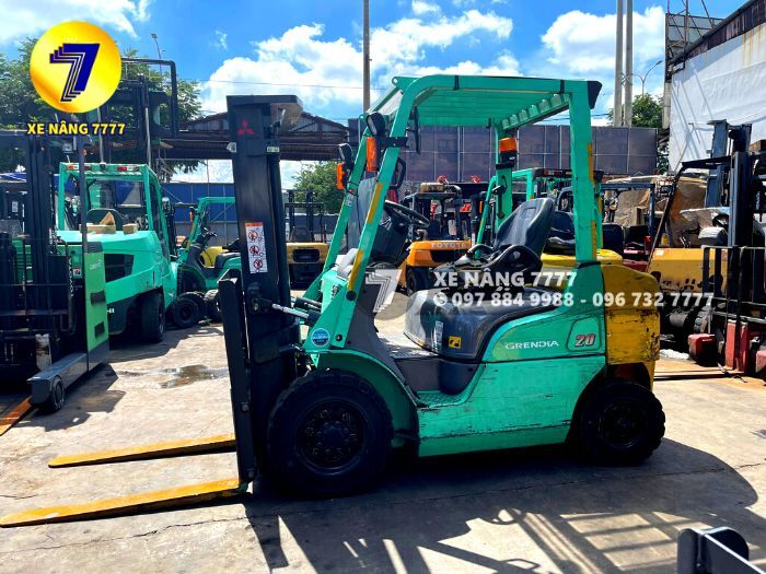Xe nâng dầu 2 tấn MITSUBISHI FDE20T - Ảnh 3