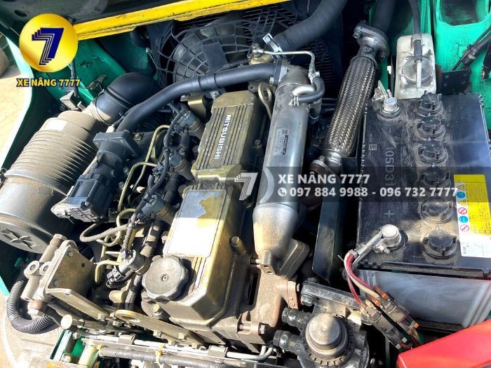 Xe nâng dầu 2 tấn MITSUBISHI FDE20T - Ảnh 7