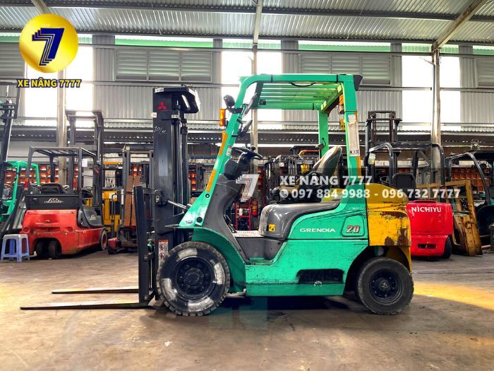 Xe nâng dầu 2 tấn MITSUBISHI FDE20T - Ảnh 7