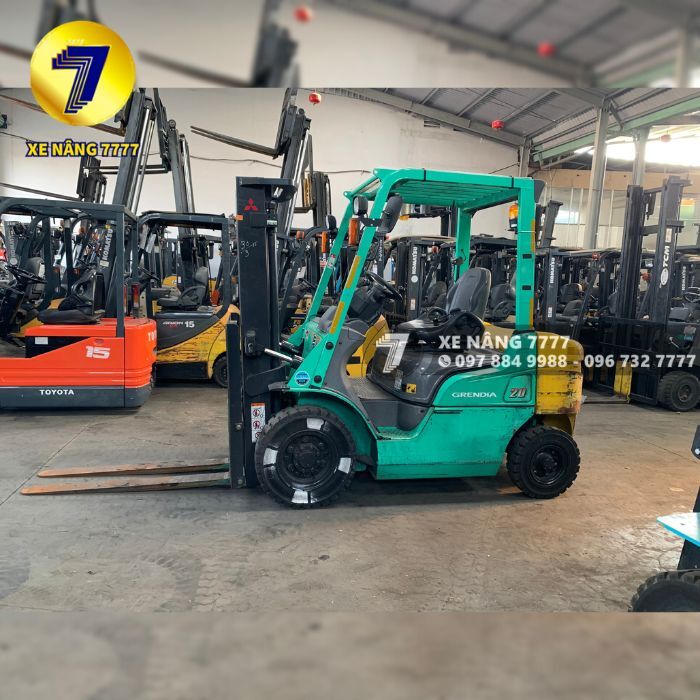 Xe nâng dầu 2 tấn MITSUBISHI FDE20T - Ảnh 2