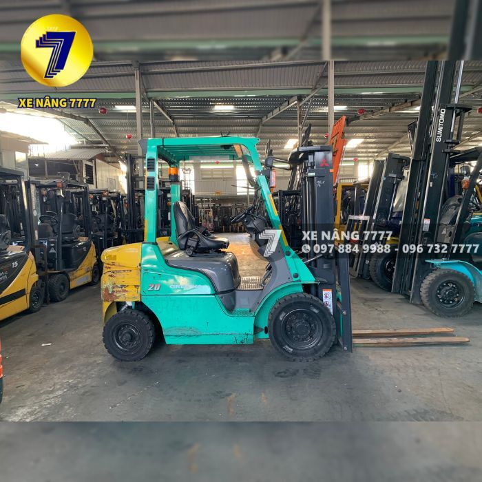 Xe nâng dầu 2 tấn MITSUBISHI FDE20T - Ảnh 3