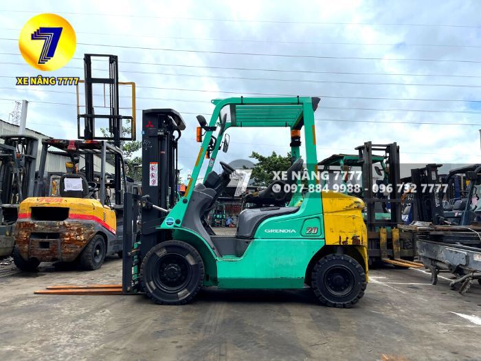 Xe nâng dầu 2 tấn MITSUBISHI FDE20T - Ảnh 3