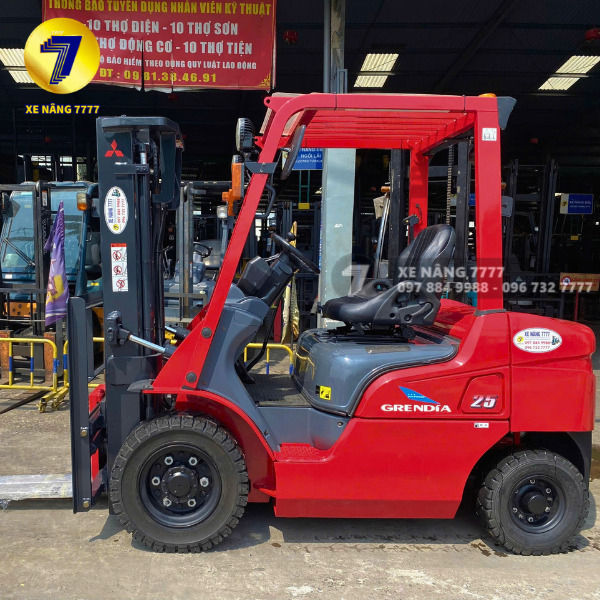 Xe nâng dầu 2.5 tấn MITSUBISHI FDE25D - Ảnh 2