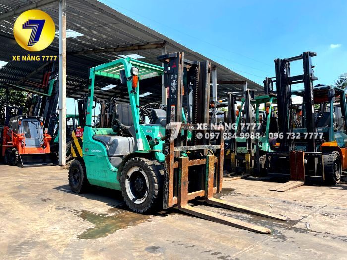 Xe nâng dầu 3 tấn MITSUBISHI FDE30T - Ảnh 4