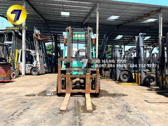 Xe nâng dầu 3 tấn MITSUBISHI FDE30T - Ảnh 5