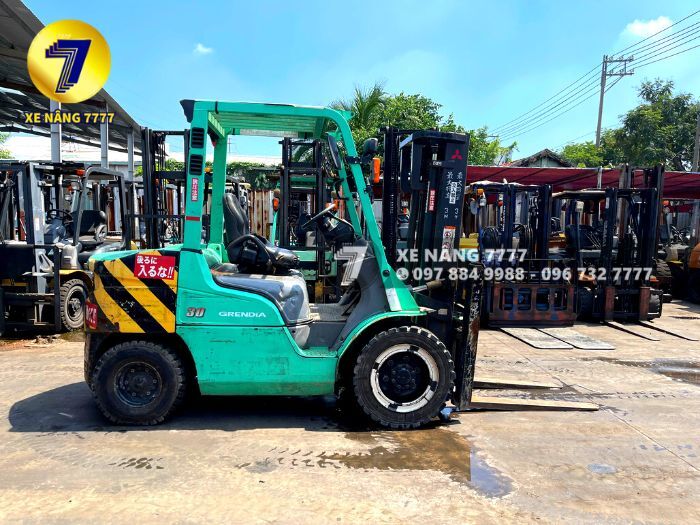 Xe nâng dầu 3 tấn MITSUBISHI FDE30T - Ảnh 2