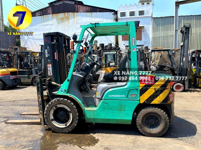 Xe nâng dầu 3 tấn MITSUBISHI FDE30T - Ảnh 3