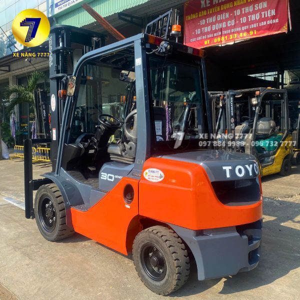 Xe nâng dầu 3 tấn TOYOTA 02-8FD30 - Ảnh 3