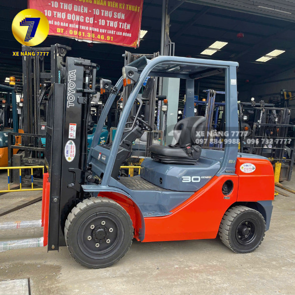 Xe nâng dầu 3 tấn TOYOTA 02-8FD30 - Ảnh 2