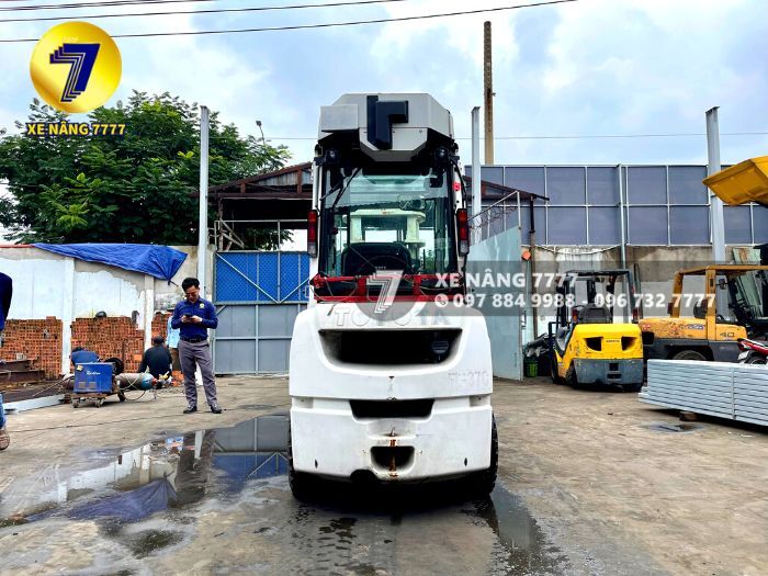 Xe nâng dầu 3.5 tấn TOYOTA 02-8FDJ35 - Ảnh 5
