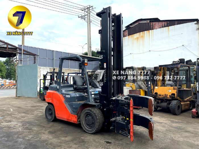 Xe nâng dầu 3.5 tấn TOYOTA 8FD35 - Ảnh 6
