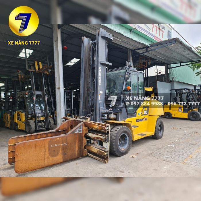 Xe nâng dầu 8 tấn KOMATSU FH80-1 - Ảnh 7