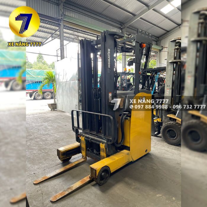 Xe nâng điện đứng lái 1.4 tấn KOMATSU FB14RL-15