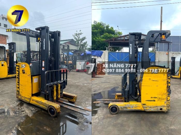 Xe nâng điện đứng lái 1.5 tấn KOMATSU FB15RL-14 - Ảnh 2