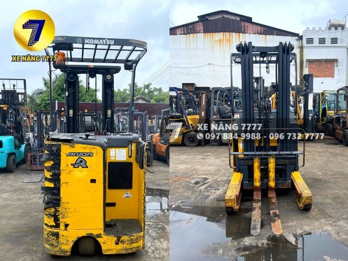 Xe nâng điện đứng lái 1.5 tấn KOMATSU FB15RL-14 - Ảnh 3