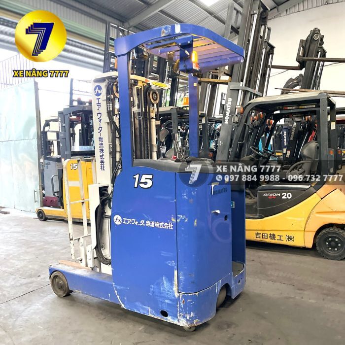 Xe nâng điện đứng lái 1.5 tấn KOMATSU FB15RL-15 - Ảnh 4