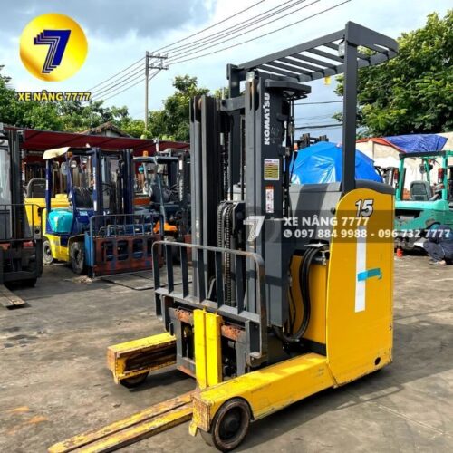 Xe nâng điện đứng lái 1.5 tấn KOMATSU FB15RLF-15