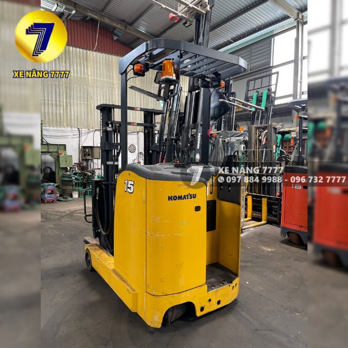 Xe nâng điện đứng lái 1.5 tấn KOMATSU FB15RW-15 - Ảnh 3