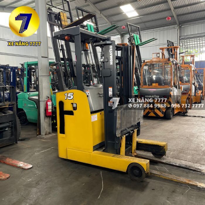 Xe nâng điện đứng lái 1.5 tấn KOMATSU FB15RW-15 - Ảnh 2