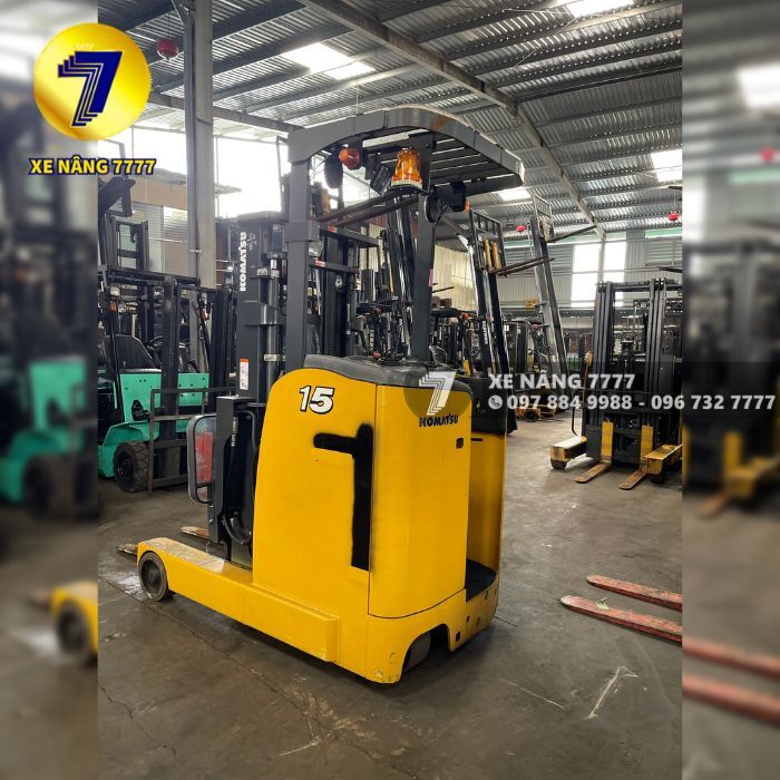 Xe nâng điện đứng lái 1.5 tấn KOMATSU FB15RW-15 - Ảnh 3