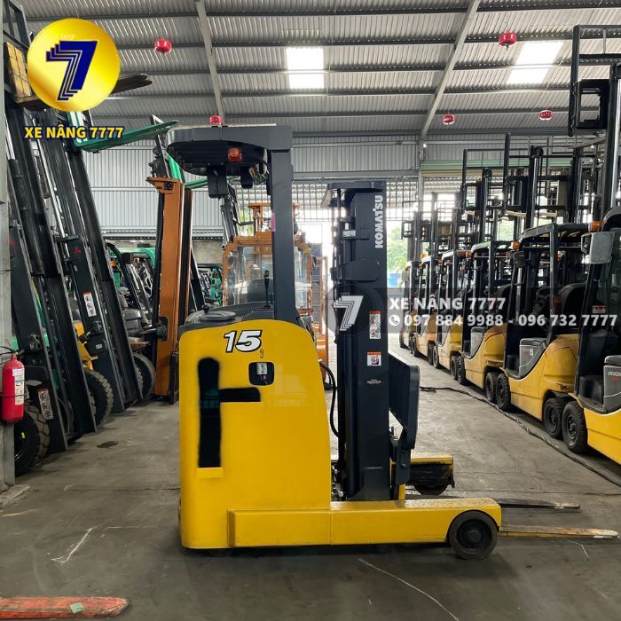 Xe nâng điện đứng lái 1.5 tấn KOMATSU FB15RW-15 - Ảnh 4