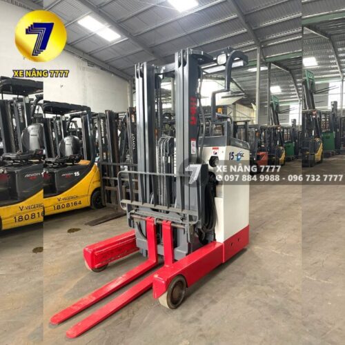 Xe nâng điện đứng lái 1.5 tấn NICHIYU FBRM15-75-300