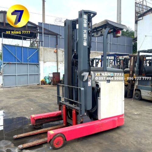 Xe nâng điện đứng lái 1.8 tấn NICHIYU FBRMW18-H75B-550MCS