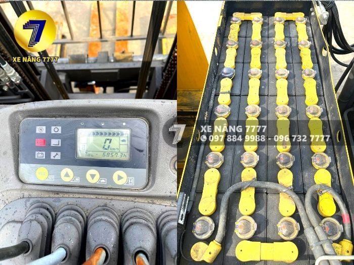 Xe nâng điện đứng lái KOMATSU FB18RL-15 - Ảnh 4