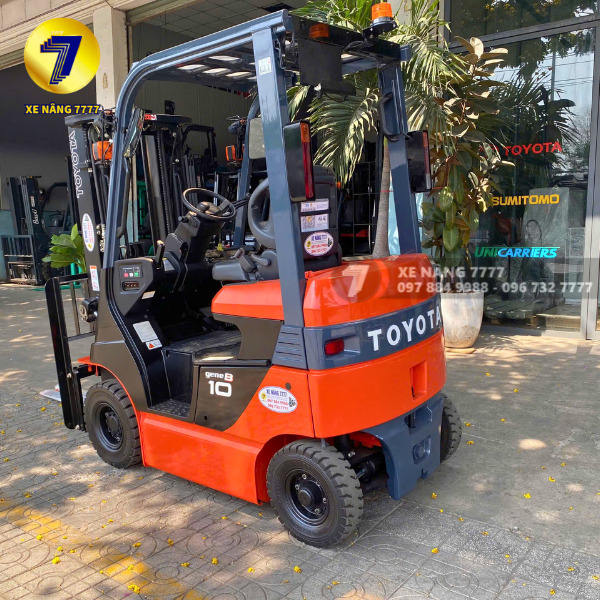 Xe nâng điện ngồi lái 1 tấn TOYOTA 8FBH10 - Ảnh 3