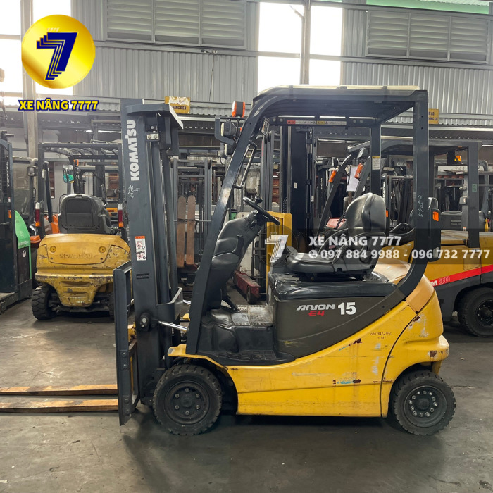 Xe nâng điện ngồi lái 1.5 tấn KOMATSU FB15-12 - Ảnh 2