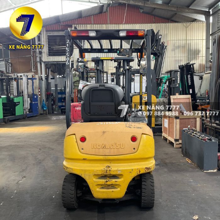 Xe nâng điện ngồi lái 1.5 tấn KOMATSU FB15-12 - Ảnh 7