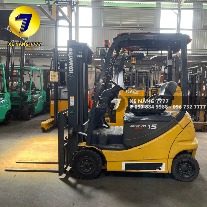 Xe nâng điện ngồi lái 1.5 tấn KOMATSU FB15-12 - Ảnh 5