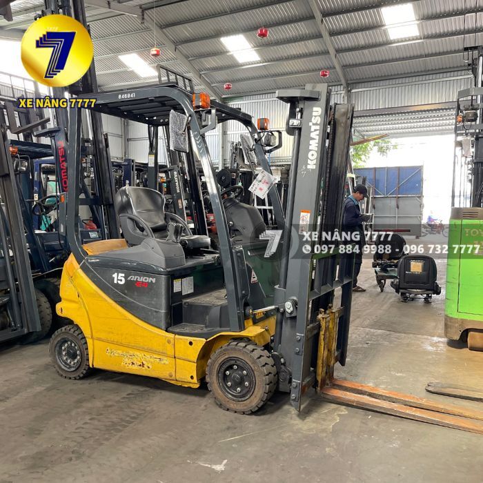 Xe nâng điện ngồi lái 1.5 tấn KOMATSU FB15-12 - Ảnh 4