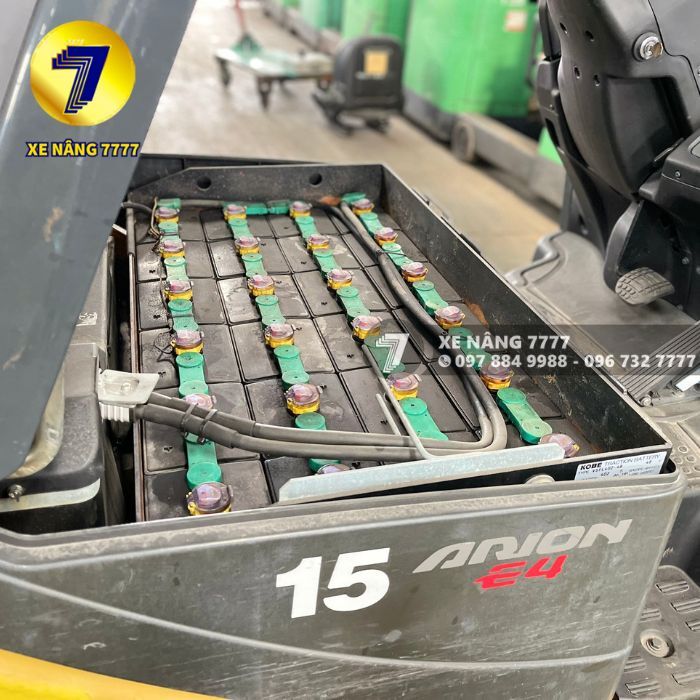 Xe nâng điện ngồi lái 1.5 tấn KOMATSU FB15-12 - Ảnh 6