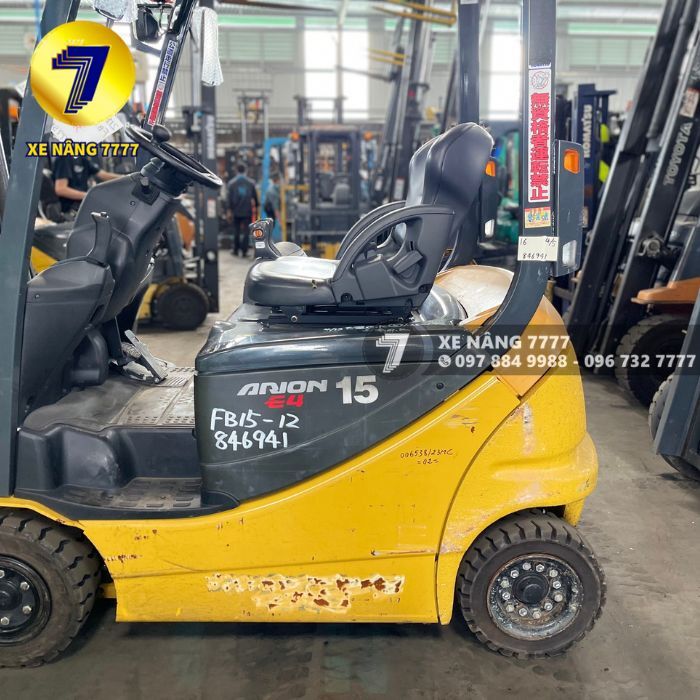 Xe nâng điện ngồi lái 1.5 tấn KOMATSU FB15-12 - Ảnh 7