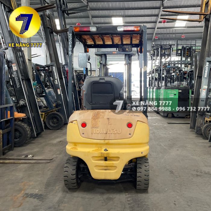 Xe nâng điện ngồi lái 1.5 tấn KOMATSU FB15-12 - Ảnh 6