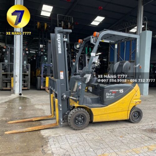 Xe nâng điện ngồi lái 1.5 tấn KOMATSU FB15-12