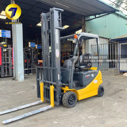 Xe nâng điện ngồi lái 1.5 tấn KOMATSU FB15-12