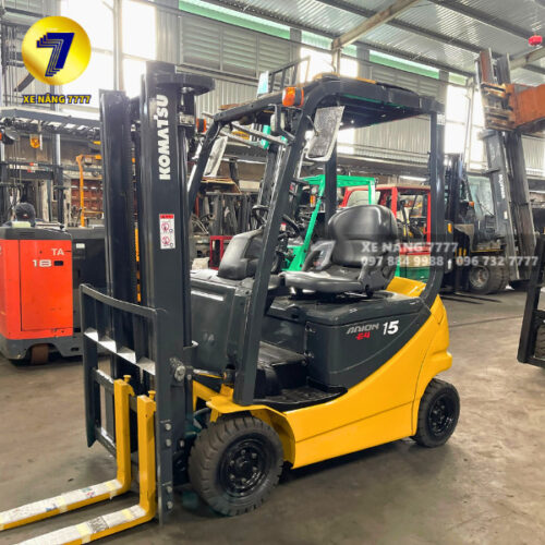 Xe nâng điện ngồi lái 1.5 tấn KOMATSU FB15-12