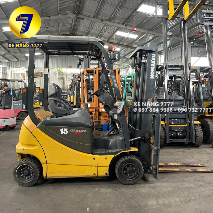 Xe nâng điện ngồi lái 1.5 tấn KOMATSU FB15-12 - Ảnh 4