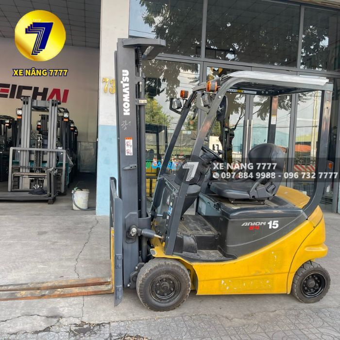 Xe nâng điện ngồi lái 1.5 tấn KOMATSU FB15-12 - Ảnh 8