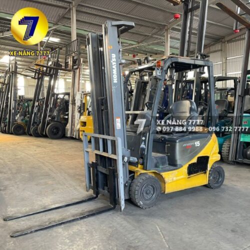 Xe nâng điện ngồi lái 1.5 tấn KOMATSU FB15-12