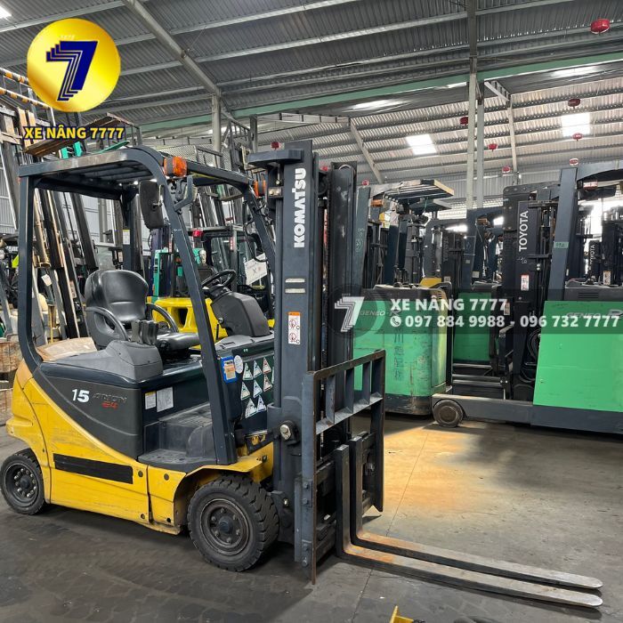 Xe nâng điện ngồi lái 1.5 tấn KOMATSU FB15-12 - Ảnh 5