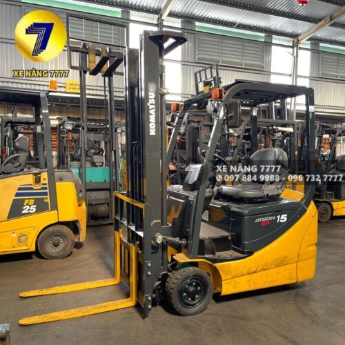 Xe nâng điện ngồi lái 1.5 tấn KOMATSU FB15M-12