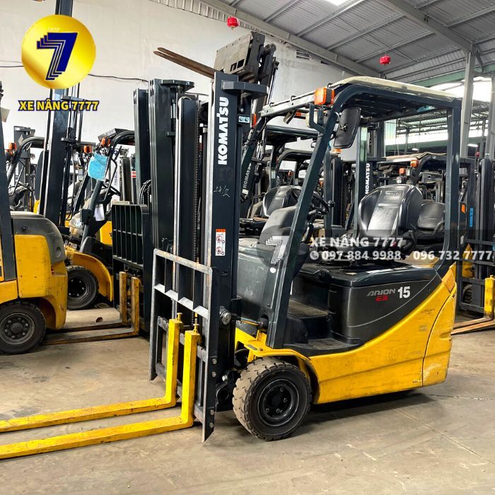 Xe nâng điện ngồi lái 1.5 tấn KOMATSU FB15ML-12