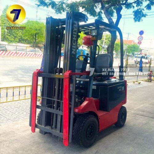 Xe nâng điện ngồi lái 1.8 tấn NICHIYU FB18