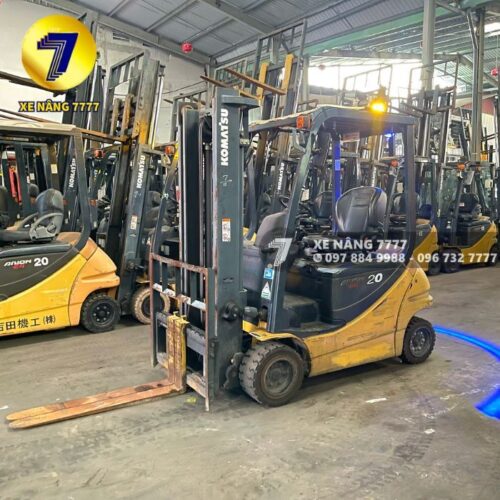 Xe nâng điện ngồi lái 2 tấn KOMATSU FB20A-12